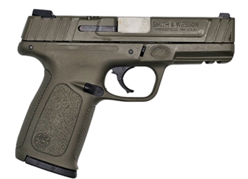 Picture of SMITH AND WESSON AND WESSON SD9VE 9MM 10RD OD GREEN CA COMP 13578