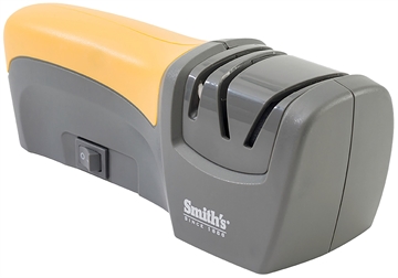 Picture of Smiths Products Electric Sharpener Compact Style with Ceramic Coarse Sharpening Material & Gray Synthetic Handle 50005