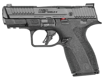 Picture of Smith & Wesson M&P9 Shield X Handgun 9mm Luger 10rd Magazines(2) 3.6" Barrel Optic Ready Thumb Safety 14265