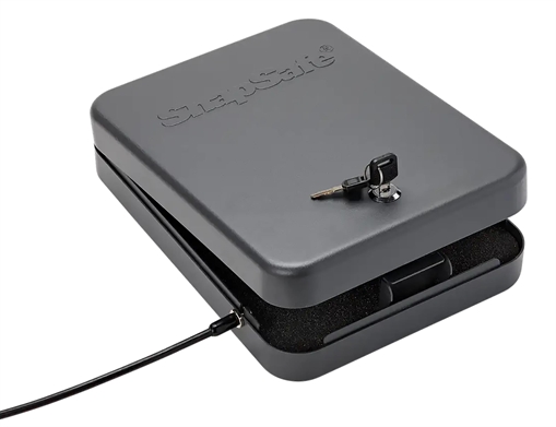 Picture of SnapSafe Lock Box, XX-Large, 11.5" x 8.5" x 2.5", Key Lock, 16 Gauge Steel, Cable Included, Black Finish 75220