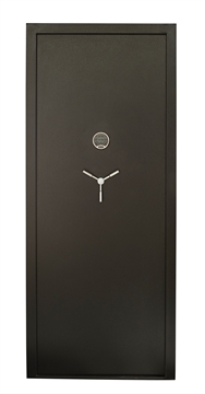 Picture of SnapSafe Vault Door In-Swing Black 12 Gauge Steel 32.80"W x 81"H Access Code/Key Entry 75416