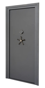 Picture of SnapSafe Vault Door Premium Dark Gray 81" High 12 Gauge Steel 75421