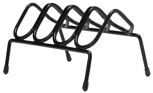 Picture of SnapSafe Pistol Rack Black PVC Coated Steel Holds 4 Handgun 75820