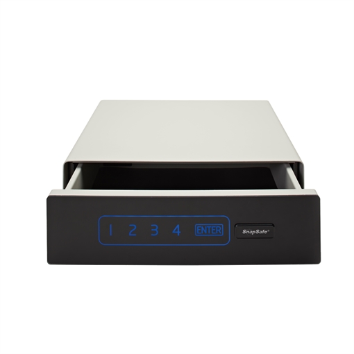 Picture of SNAPSAFE GLIDEVAULT HANDGUN SAFE WHITE ( 4.375 H X12.175 L X 15.839 D ) 2 PER CASE 75404
