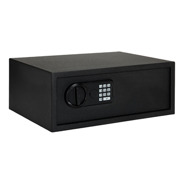 Picture of SnapSafe Keypad Safe XL Keypad/Key Entry Black Steel 20.50" x 14.80" x 8" 75435