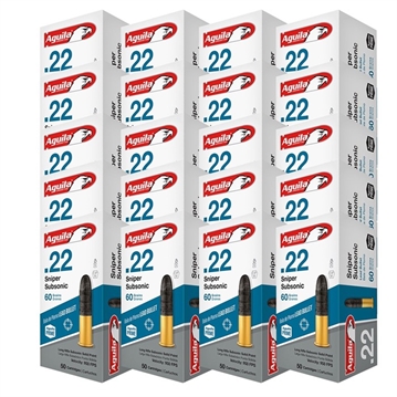 Picture of SNIPER SUBSONIC 22 LONG RIFLE RIMFIRE AMMO 105004353 -