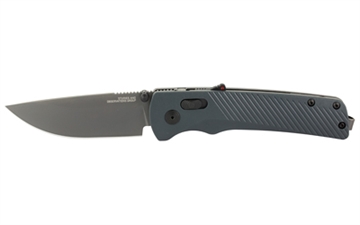 Picture of SOG Knives & Tools Flash AT, Folding Knife, 3.45" Straight Back, Urban Gray GRN Handle, D2 Steel, Titanium Nitride Finish, Black SOG-11-18-05-41 SOG11180541