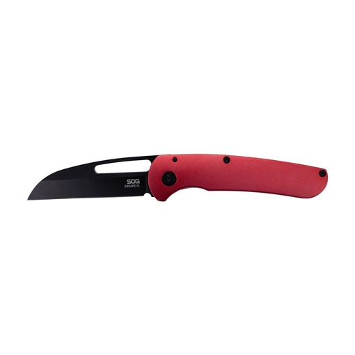 Picture of SOG Knives Escape FL Folding Knife 3" Sheepsfoot Blade Red Black    SOG-14-52-03-57