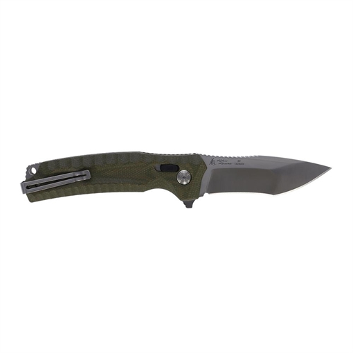 Picture of SOG Knives Hidaka XR Folding Knife 4" Modified Tanto Blade Olive Box    SOG-12-27-09-57