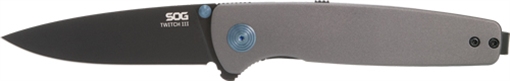 Picture of SOG KNIFE TWITCH III 3.1" SPRG ASST GRAY/BLUE/BLACK SOG11150343