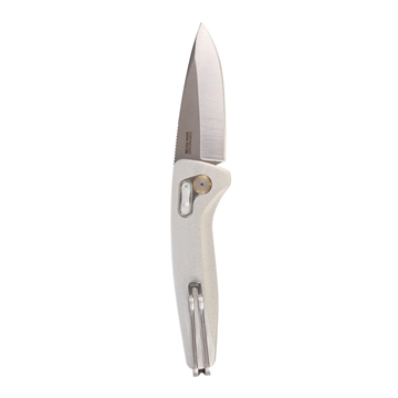 Picture of SOG Knives One-Zero AU Folding Knife 3-1/10 Drop Point Blade Silver Chrome SOG-15-73-03-57