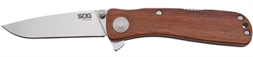 Show details for SOG KNIVES TWITCH II WOOD HANDLE TWI17-CP Picture of SOG KNIVES TWITCH II WOOD HANDLE TWI17-CP