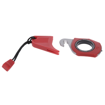 Picture of SOG Knives & Tools Rapid Rescue, Compact Seat Belt Cutter, Rescue Red SOG-26-30-01-43