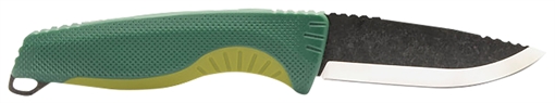 Picture of S.O.G Aegis AT 3.13" Folding Drop Point Part Serrated Black TiNi Cryo D2 Steel Blade, OD Green Textured GRN Handle SOG17410257