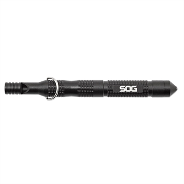 Picture of SOG FLINT SURVIVAL & DEFENSE TOOL WHISTLE/FIRE STARTER/ TINDER BOX/GLASS BREAKER ( 6 PER CASE ) SOG-FT1001-CP SOGFT1001CP