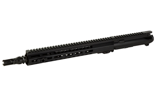 Picture of Sons of Liberty Gun Works EXO3 Complete Upper, 223 Remington/556NATO, 13.7" Pinned (16" OAL) Combat Barrel, QPQ Finish, Black, 13" EXO3 M-LOK Handguard, A2 Flash Hider EXO3UPPER-13.7-556