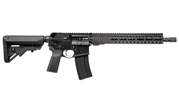Picture of Sons of Liberty Gun Works M4 EXO3, Semi-automatic Rifle, AR, 223 Wylde, 16" Barrel, Anodized Finish, Black, NOX Muzzle Device, LaRue MBT Two Stage Trigger, Liberty Charging Handle, 30 Rounds, 1 Magazine M4-EXO3-MATCH