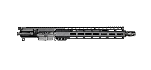 Picture of Sons of Liberty Gun Works L89 V2, Complete Upper Receiver, 556NATO, 13.7" Pinned (16.5" OAL) Button-Rifled Barrel, B&T Surefire Rotex Compatible Flash Hider, Low Profile Gas Block, Black M4L89UPPER-13.7-556-SF