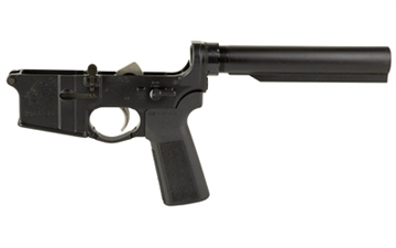 Picture of Sons of Liberty Gun Works SCALPER, Complete Lower Receiver, Semi-automatic, Anodized Finish, Black, B5 Furniture, Liberty Fighting Trigger, Blaster Internals, Vltor A5 Buffer System, Quick Safety SCALPERLWR-A5Q