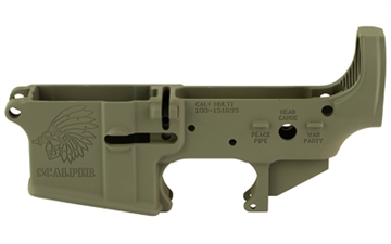 Picture of Sons of Liberty Gun Works SCALPER, Stripped Lower Receiver, Semi-automatic, Cerakote Finish, Olive Drab Green SCALPER-ODG