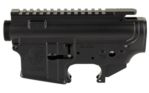 Picture of Sons of Liberty Gun Works SCALPER, AR-15 Receiver Set, Anodized Finish, Black, Includes Upper and Lower Stripped Receiver SCALPERSET-BLK