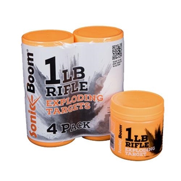 Picture of SONIC BOOM EXPLODING RIFLE TARGET 1 LB 4 PACK ( 6 PER CASE ) CHECK STATE RESTRICTIONS SBT014P