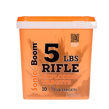Picture of SONIC BOOM EXPLODING RIFLE TARGET 1/2 LB 10 PACK/5LB BUCKET ( 4 PER CASE ) CHECK STATE RESTRICTIONS SBTHP10P