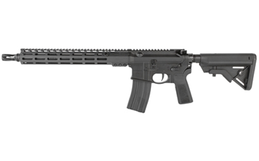 Picture of Sons of Liberty Gun Works BROADSWORD 89, Semi-automatic, AR, 223 Wylde, 14.5" Pinned (16" OAL), Liberty Two Stage Trigger, B5 Grip, HUXWRX Flash Hider, Black, 30 Rounds, 1 Magazine -HUX BROADSWORD-89-223-14.5