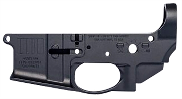 Picture of Sons Of Liberty Gun Works Broadsword Ambi Stripped Lower Receiver Black Anodized Aluminum, Ambi Controls, Flared Magwell, Fits Mil-Spec AR-15 BROADSWORDLR