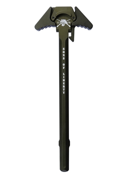 Picture of Sons Of Liberty Gun Works OD Green Anodized 7075 T-6 Aluminum Ambidextrous LCH5.56OD