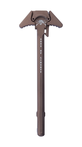 Picture of Sons Of Liberty Gun Works Tan Anodized 7075 T-6 Aluminum Ambidextrous LCH5.56TAN
