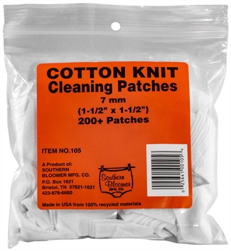 Picture of SOUTHERN BLOOMER CLEAN PATCH 7MM 1.5 IN X 1.5 IN 200/PK ( 24 PER CASE ) 00105