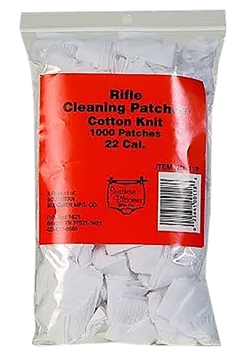 Picture of Southern Bloomer Cleaning Patches .22 Cal Cotton 1000 Per Bag 118