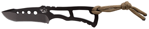 Picture of Southern Grind Vermin Fixed Drop Point Plain Black S35VN SS Blade, Includes Lanyard/Sheath SG04030100