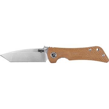 Picture of Southern Grind Southern Grind Spider Monkey Folding Knife 3.25 in. Tanto Stain w/ Micarta Handle SG06050025