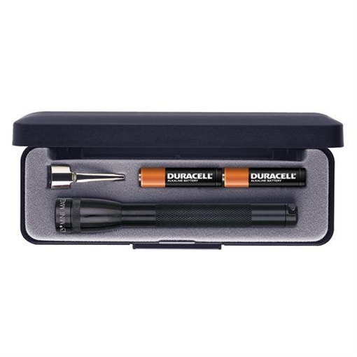 Picture of Maglite SP22 Mini Maglite 2 AAA-Cell Flashlight w/ Pocket Clip M3A102
