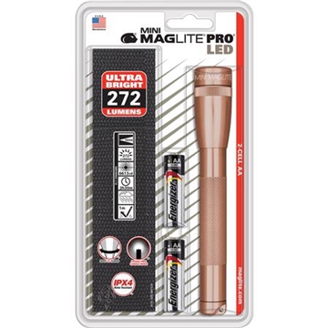 Picture of Maglite SP2P Mini Maglite Pro 2 AA-Cell LED Flashlight w/ Holster SP2PSVH