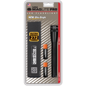 Picture of Maglite SP2P Mini Maglite Pro 2 AA-Cell LED Flashlight w/ Holster SP2P01H