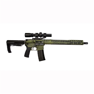 Picture of Black Rain Ordnance Inc. SPEC15 RIFLE 16IN 5.56 BAZOOKA GREEN W/BURRIS TAC30 OPTIC BRO-CS-BZGB-OPT