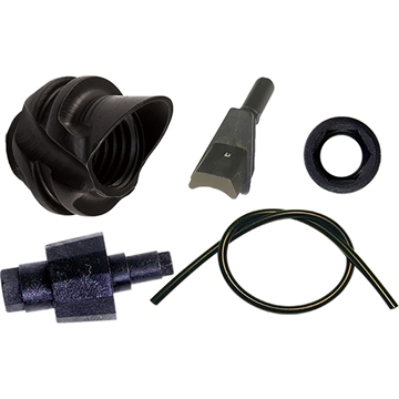 Picture of Specialty Archery Specialty Archery Hooded Peep w/ Aligner Tube 1/4 in. 753LH