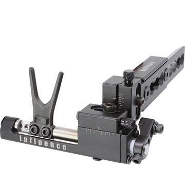 Picture of Specialty Archery Specialty Archery Influence Arrow Rest Deluxe Kit w/Extension and Double Berger Hole RH INF-RH-DLXKT