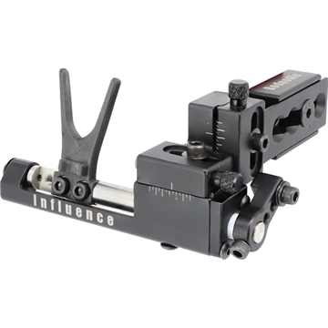 Picture of Specialty Archery Specialty Archery Influence Arrow Rest Standard Bar Length LH INF-LH-BLK