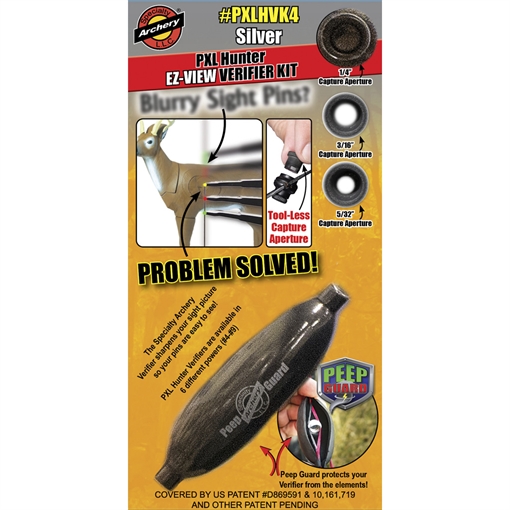 Picture of Specialty Archery Specialty Archery PXL Hunter EZ-View Verifier Kit No. 4 Silver PXLHVK4