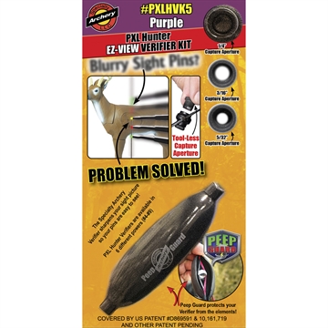 Picture of Specialty Archery Specialty Archery PXL Hunter EZ-View Verifier Kit No. 5 Purple PXLHVK5
