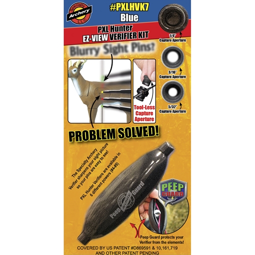 Picture of Specialty Archery Specialty Archery PXL Hunter EZ-View Verifier Kit No. 7 Blue PXLHVK7
