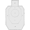 Picture of Speedwell Official IDPA Targets Paper Target 100/Pack IDPA P