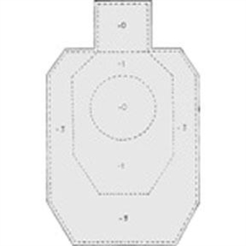 Picture of Speedwell Official IDPA Targets Paper Target 100/Pack IDPA P