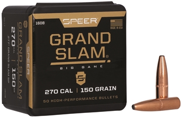 Picture of Speer Grand Slam 270Cal 150gr Soft Point 50 Per Box/5 Case 1608