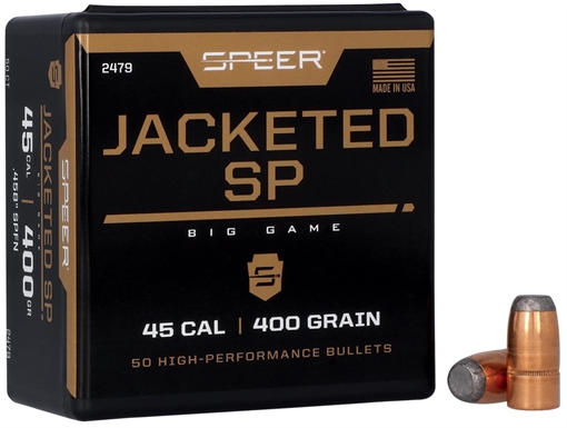 Picture of Speer Special Purpose Bullets Hunting .45 cal .458" 400 gr SPFN Bullets 50/ct 2479