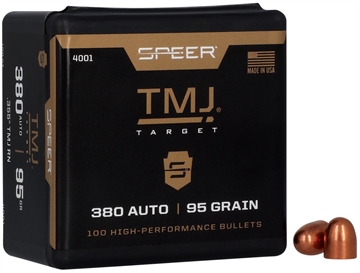 Picture of Speer TMJ 380ACP 95gr Total Metal Jacket 100 Per Box/5 Case 4001